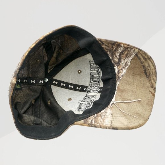 Under Armour Baseball Cap One Size Men Camo Sz LG/XL "Military Police" Back Guns - Picture 7 of 8